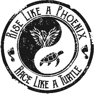 Kevin Bulmer | Rise Like a Phoenix, Race Like a Turtle Logo