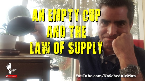 An Empty Cup & The Law Of Supply | Kevin Bulmer Personal Development Video Blog