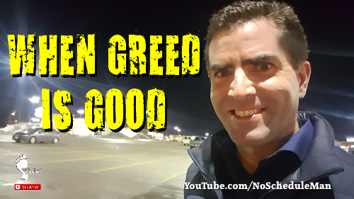 When Greed Is Good - The Irony Of Personal Development | Kevin Bulmer Video Blog