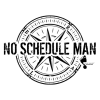 No Schedule Man Logo